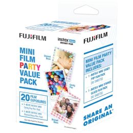 Fujifilm 600017170 instax mini Film Pack (Party Value Pack)
