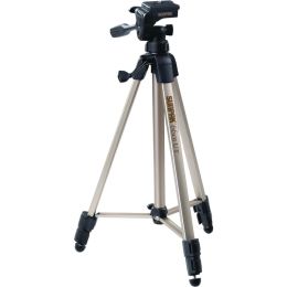 Sunpak 620-060 Tripod with 3-Way Pan Head (Folded height: 20.3"; Extended height: 58.32"; Weight: 2.8lbs; Includes 2nd quick-release plate)