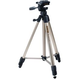 Sunpak 620-080 Tripod with 3-Way Pan Head (Folded height: 20.8"; Extended height: 60.2"; Weight: 2.3lbs; Includes 2nd quick-release plate)