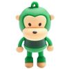Cute Monkey USB 2.0 Flash Drive Memory Stick SD Card Memory Disk 32GB Green