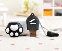 Cat's Paw USB 2.0 Flash Drive Memory Stick USB 2.0 Memory Disk 32GB Black