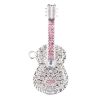 Crystal Guitar Design USB 2.0 Flash Drive Memory Stick Memory Disk 16GB Silver