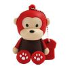 Lovely Monkey USB 2.0 Flash Drive Memory Stick USB 2.0 Memory Disk 16GB Red