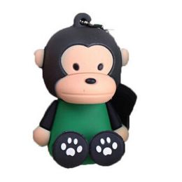 Lovely Monkey USB 2.0 Flash Drive Memory Stick USB 2.0 Memory Disk 16GB Black B