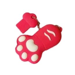 Cat's Paw USB 2.0 Flash Drive Memory Stick USB 2.0 Memory Disk 32GB Red