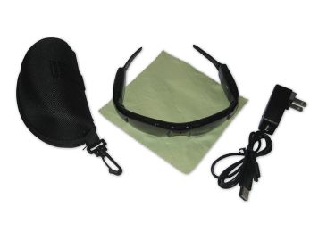 Record & Enjoy F1 Races w/ Handsfree Camcorder Sunglasses Polarized