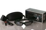 Traffic Police Polarized Sunglass Hidden A/V DVR Cam