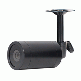 CLOSEOUT - Speco HD-TVI Waterproof Mini Bullet Color Camera - Black Housing - 3.6mm Lens - 30&#39; Cable